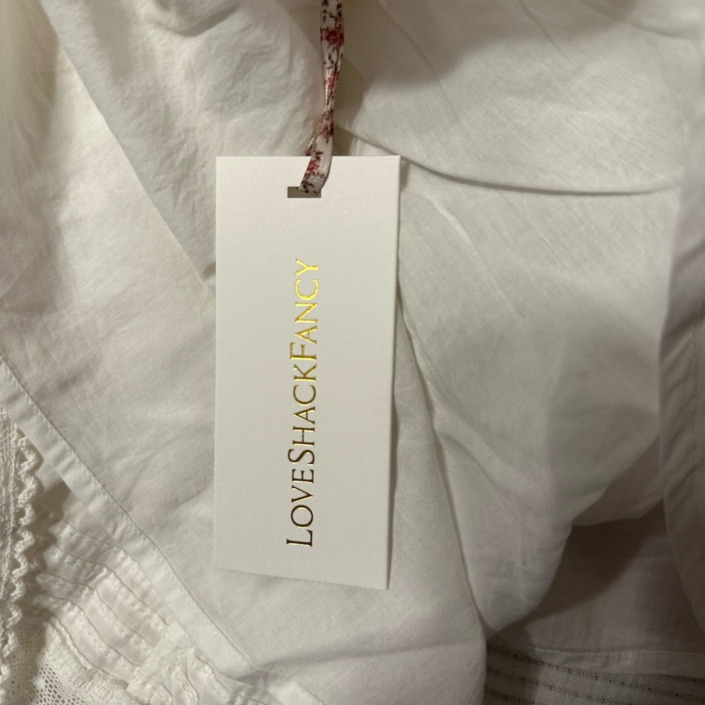 LoveShackFancy Ruffle Mini Skirt - Picture 5 of 8